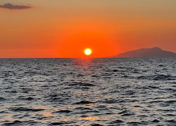 Sunset, Vico Equense, near Sorrento, Italy
