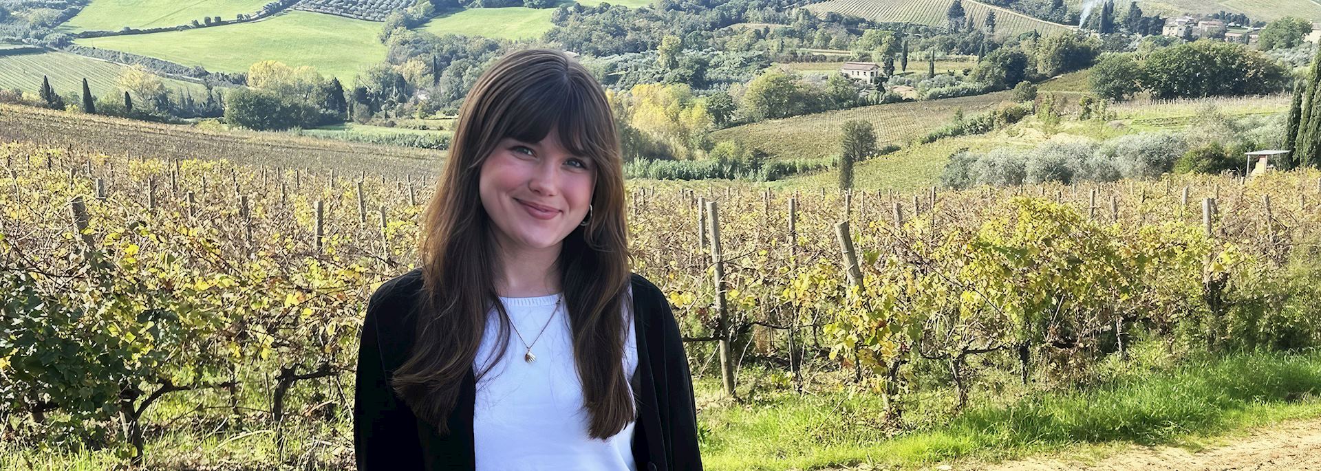 Lauren in Tuscany