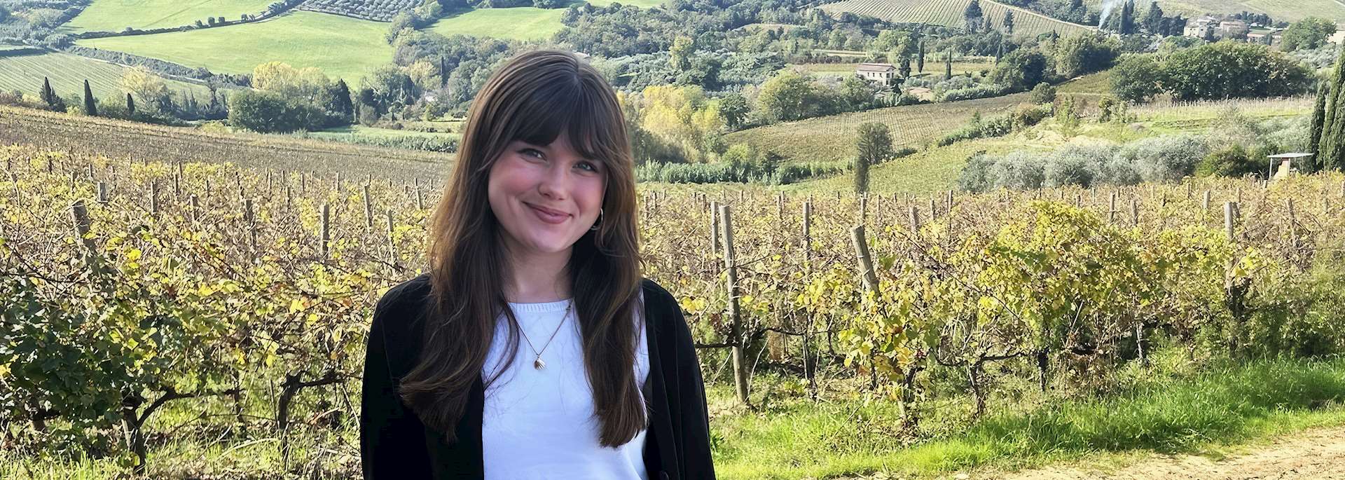 Lauren in Tuscany