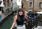 Lauren in Venice, Italy