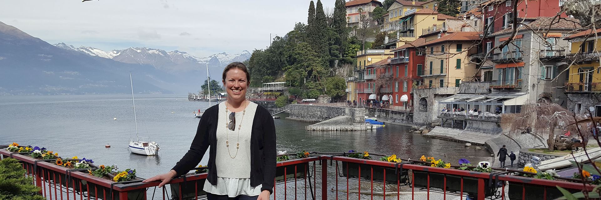 Lindsay at Bellagio, Lake Como