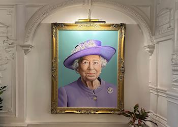 Painting of Her Majesty Queen Elizabeth