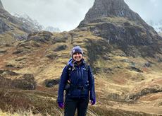 Melissa in Glencoe, Scotland