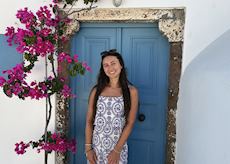 Rachel in Greece