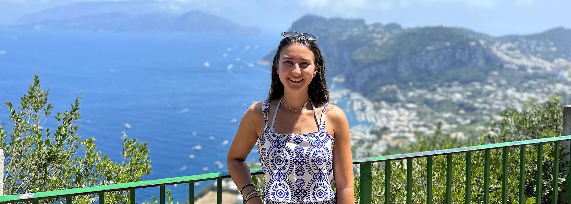 Rachel in Italy
