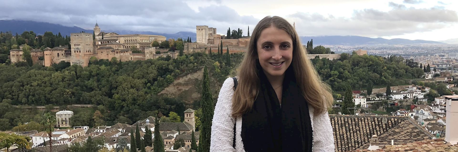 Rebecca in Granada, Spain