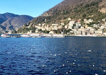 Boat trip on Lake Como