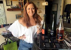 Samantha in Champagne, France