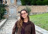 Tess at Delphi, Greece