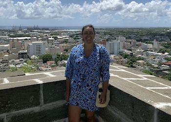 Alisha in Port Louis, Mauritius