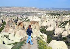 Hannah in Cappadocia, Turkey