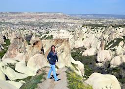 Hannah in Cappadocia, Turkey