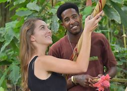 Kate visiting Fond Doux Plantation, Saint Lucia