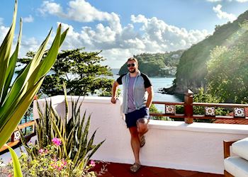 Michael in the Caribbean