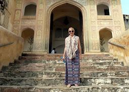 Amber at the Amber Fort Palace, Jaipur