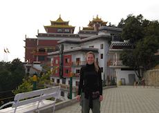 Carol, Namo Buddha Monastery, Nepal