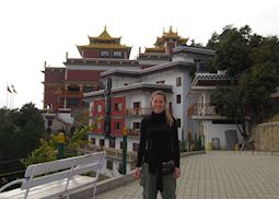 Carol, Namo Buddha Monastery, Nepal