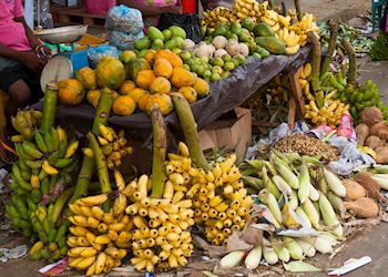Market stall in Sri lanka