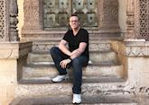Jason at the Amber Fort, Jaipur