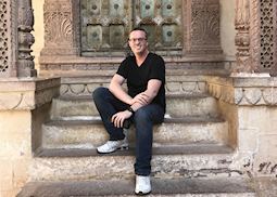 Jason at the Amber Fort, Jaipur