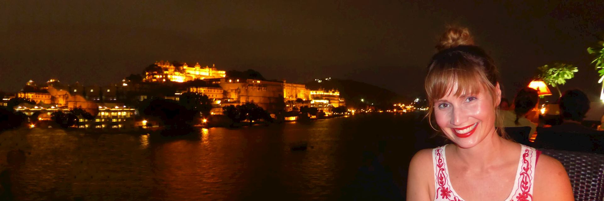 Catherine in Udaipur