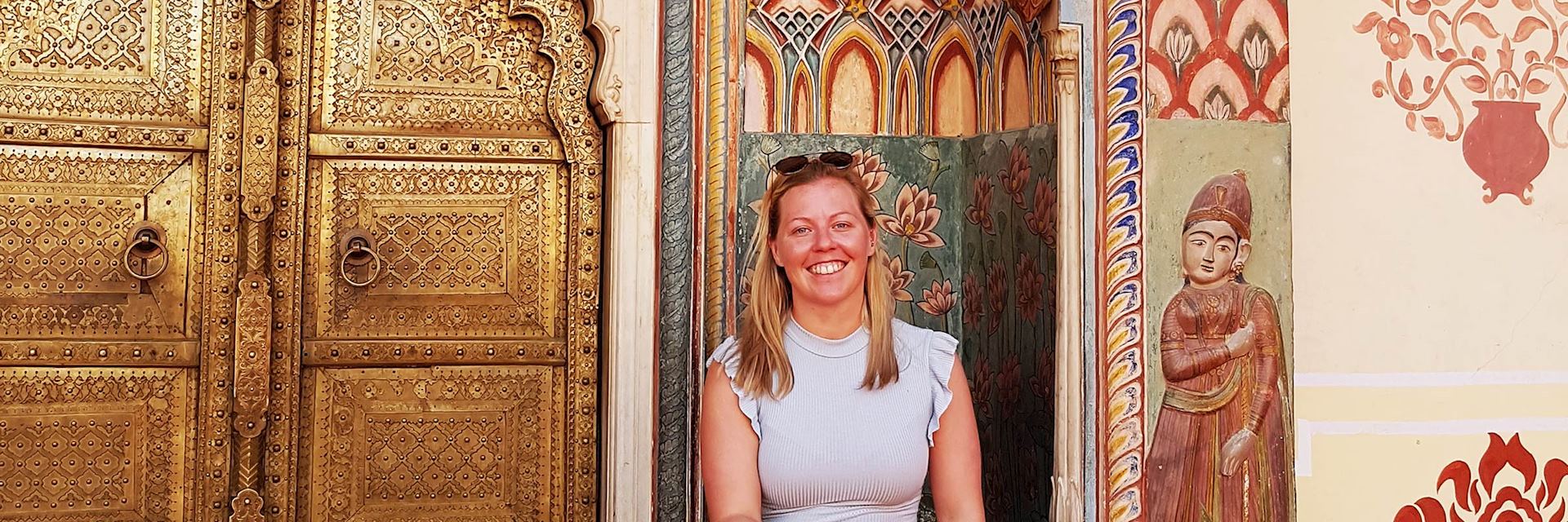 Lauren in Jaipur