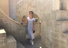 Tara at the Observatory in Jaipur, Rajasthan