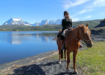 Horse riding in Torres del Paine National Park