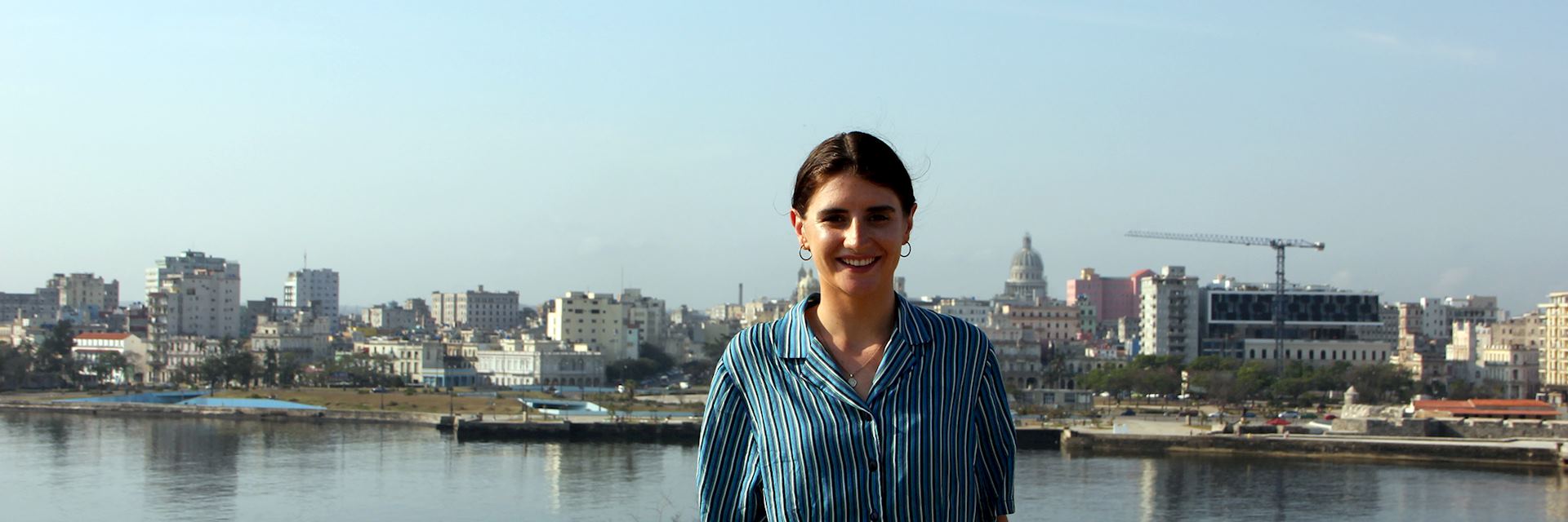 Caitlin in Havana, Cuba