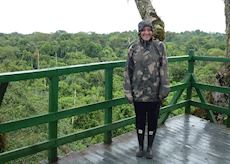 Caroline at Napo Wildlife Centre, Ecuador