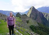 Charlotte at Machu Picchu, Peru