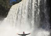 Ed at Iguazú Falls, Argentina
