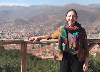 Emma in Cuzco, Peru