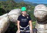 Emma at Lago Arenal, Costa Rica