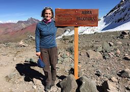 Holly on the Ausangate Trek in Peru