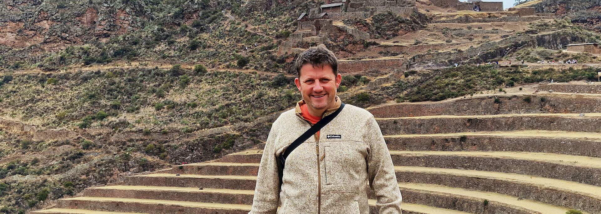 Jake at Pisac, Peru