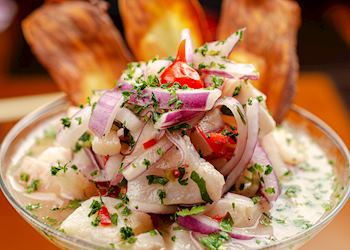 Peruvian ceviche