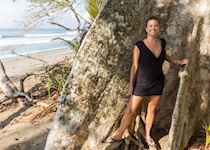 Jen in Osa Peninsula, Costa Rica