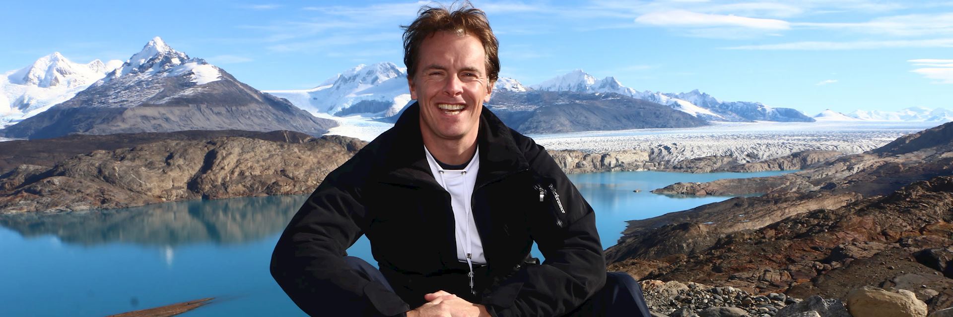 Mark in Patagonia, Argentina