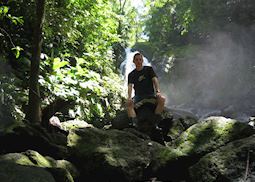 Nick in the Corcovado National Park, Costa Rica