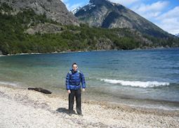 Nick in the Argentinean Lake District