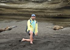 Nik in the Galapagos