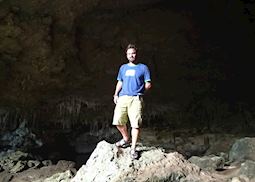 Nik exploring Belize