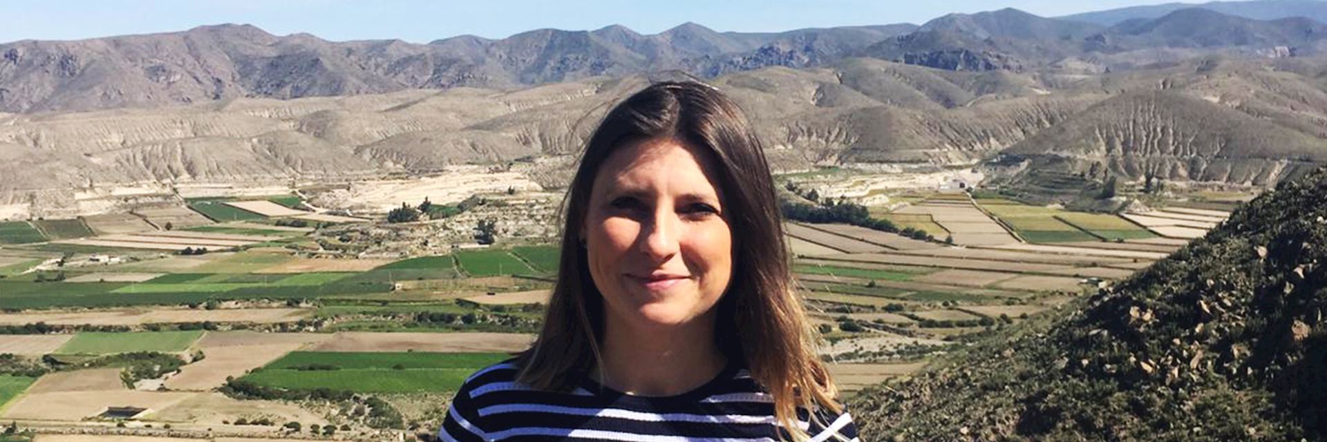 Rachel in Colca Valley, Peru