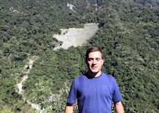 Ryan on the Inca Trail to Machu Picchu, Peru