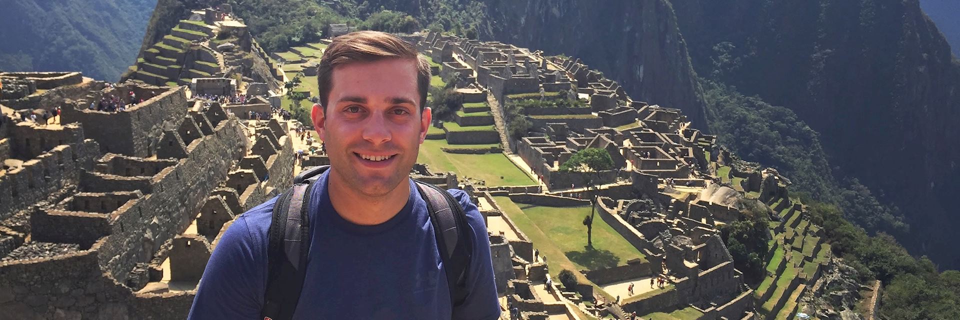 Ryan at Machu Picchu, Peru