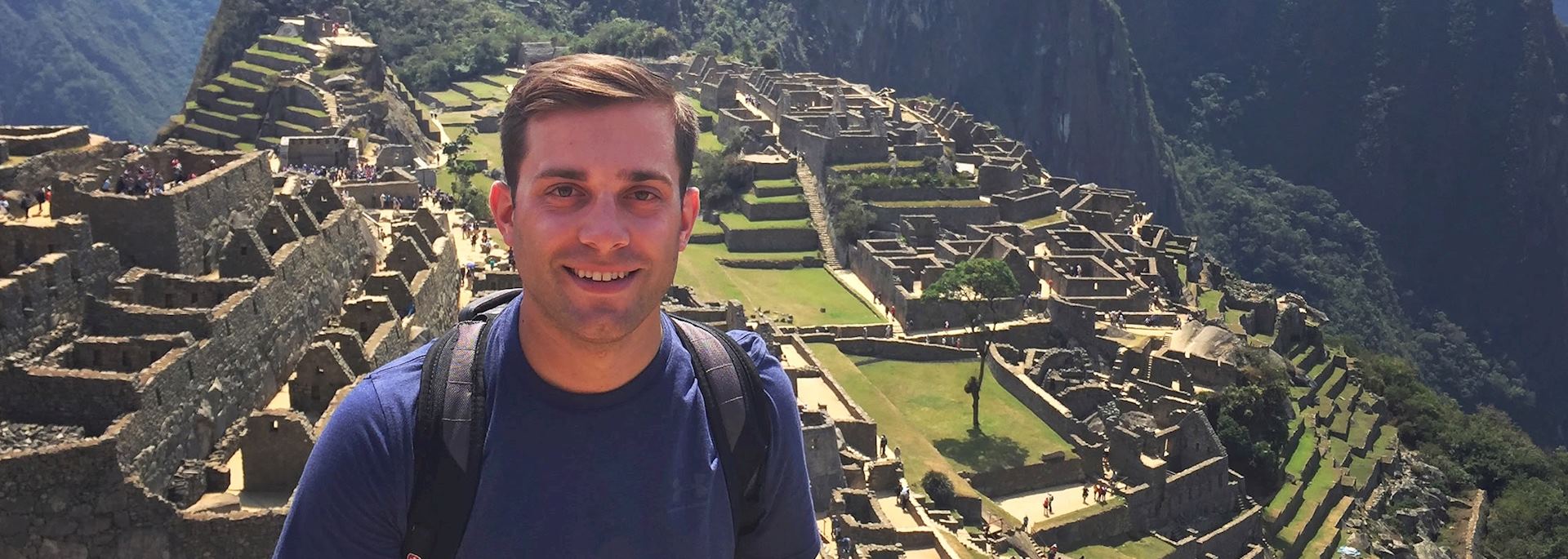 Ryan at Machu Picchu, Peru