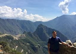 Ryan at Machu Picchu, Peru