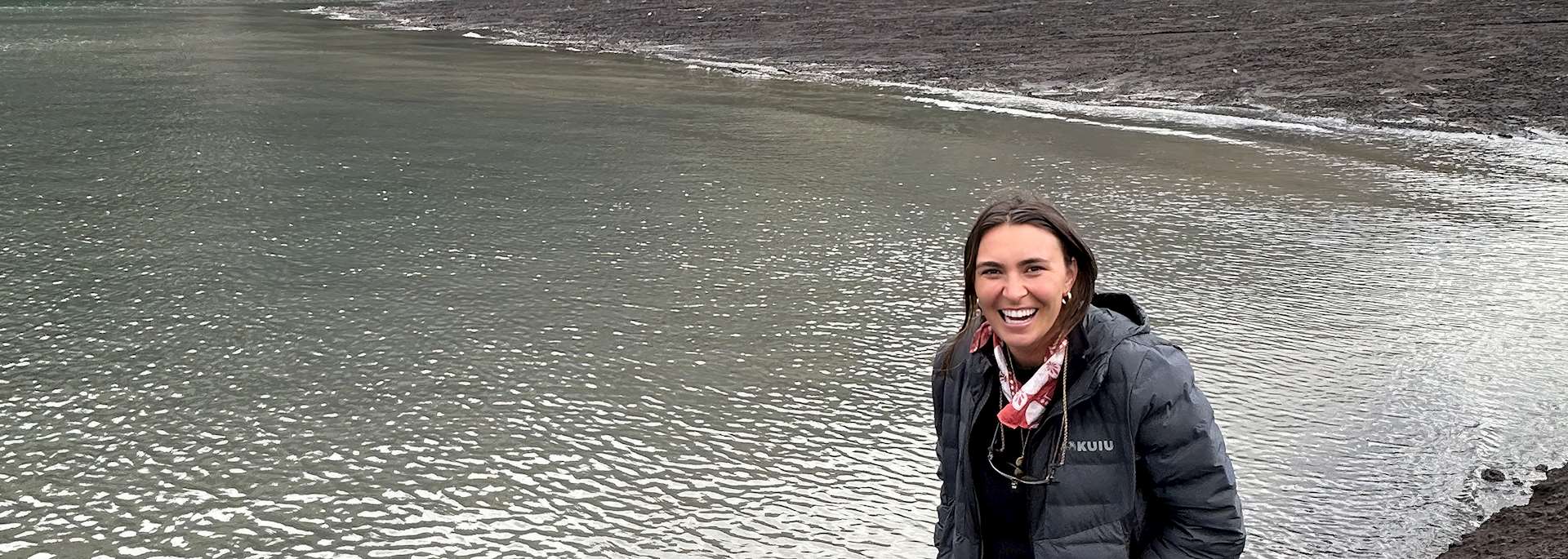 Sydney visiting Puerto Varas, Chile