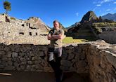 Audley specialist Tim at Machu Picchu, Perus